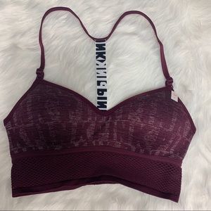 VS Pink Padded Sports Bra